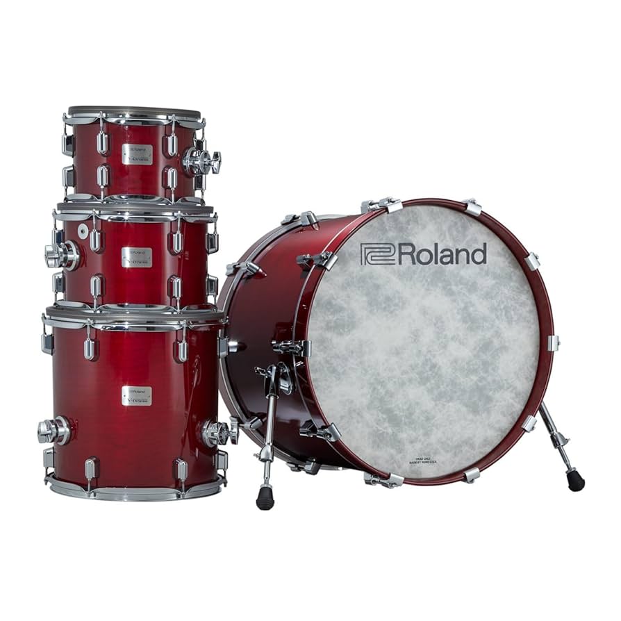 Amazon.com: Roland VAD706-2GC Drum Kit - Box 2 - Gloss